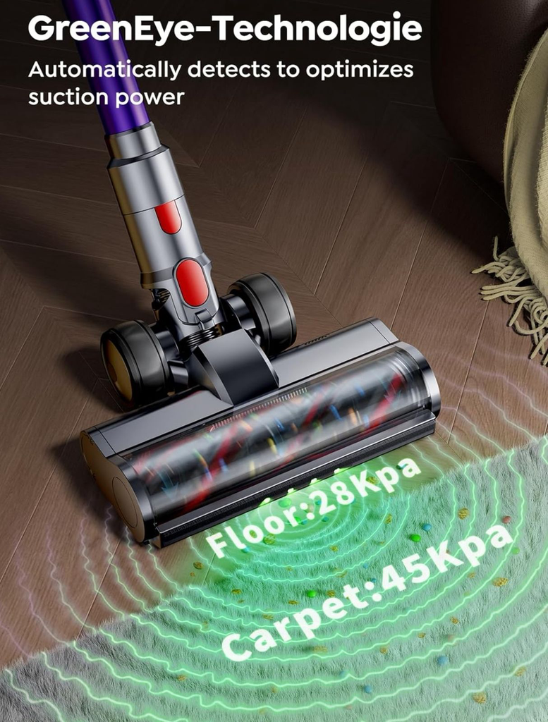 Cordless vertical vacuum cleaner 