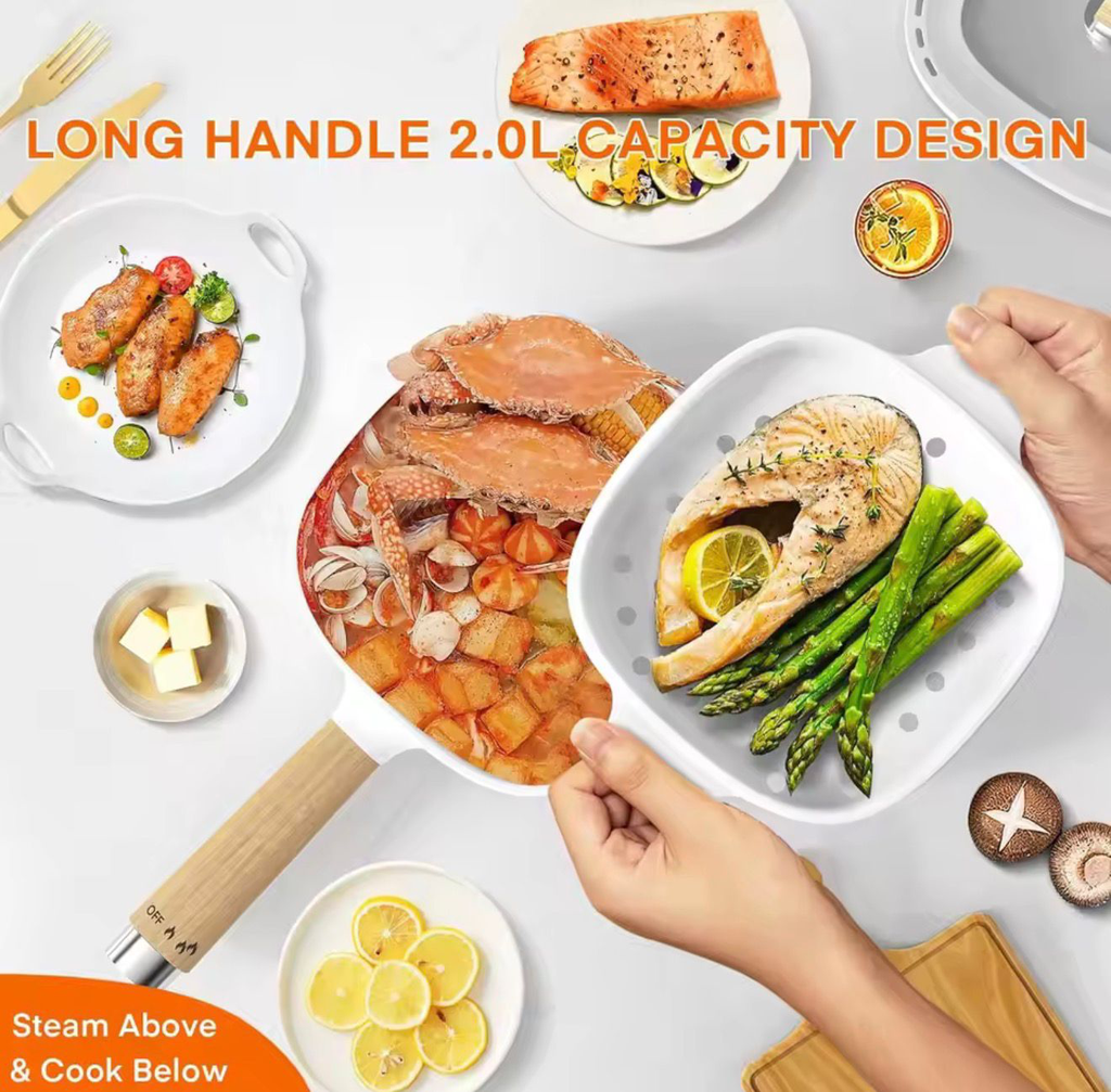 Portable electric cooker